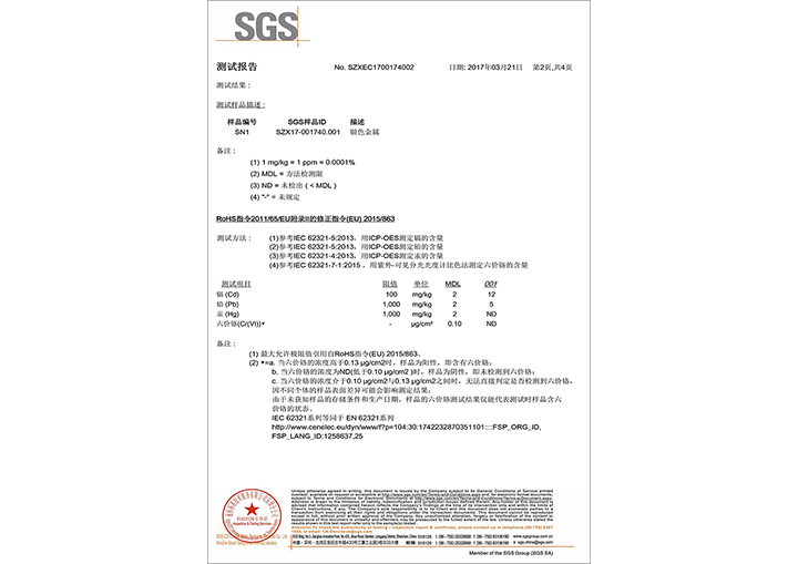 2環保鋅合金檢測報告（材料報告）